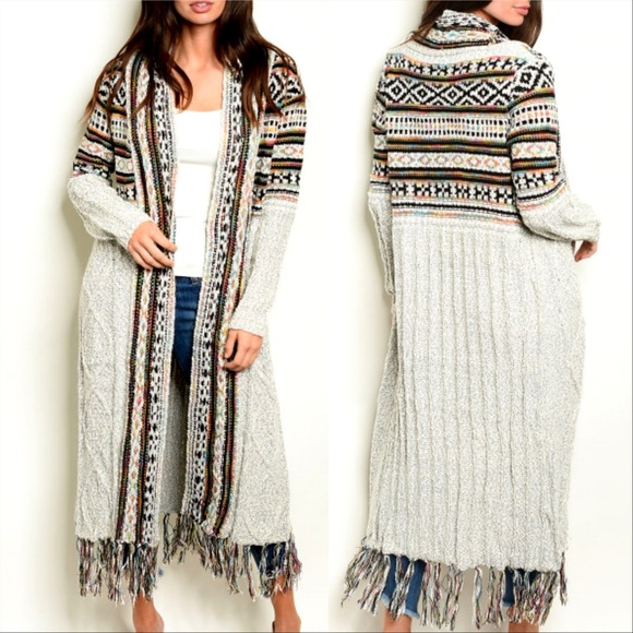 LONG LINE CARDIGAN - Picture 2 of 2